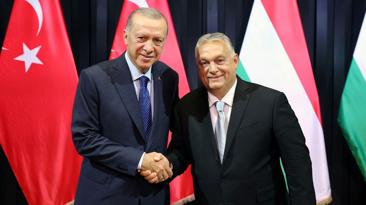 Členství Švédska v NATO a dodávky plynu. Orbán jednal v Budapešti s Erdoganem